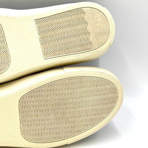 Steve Madden Size 7.5 Ecentrcq Black Faux Vegan Quilted Leather Sneakers Shoes - Picture 11 of 14